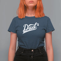 Dad Of Two T Shirt For Women Funny Daddy 2 Promoted for The Second Time