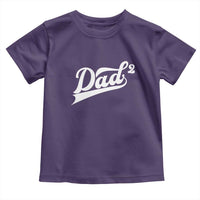 Dad Of Two Toddler T Shirt Funny Daddy 2 Promoted for The Second Time