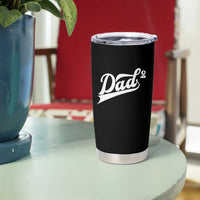 Dad Of Two Tumbler Cup Funny Daddy 2 Promoted for The Second Time