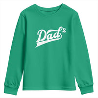 Dad Of Two Youth Sweatshirt Funny Daddy 2 Promoted for The Second Time