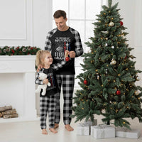 Proud Air Force Grandpa Plaid Pajama Set Military Army Grandfather Vintage American Flag