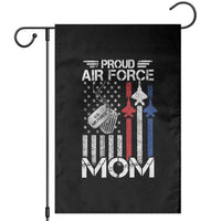 Proud Air Force Mom Garden Flag Military Army Mama Vintage American Flag