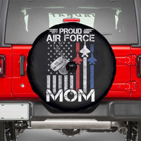 Proud Air Force Mom Spare Tire Cover Military Army Mama Vintage American Flag