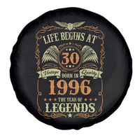 30th Birthday Spare Tire Cover Life Begins At 30 Born In 1996 The Year Of Legends