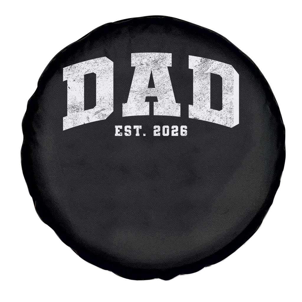 Dad Est 2026 Spare Tire Cover Promoted To Daddy Fathers Day