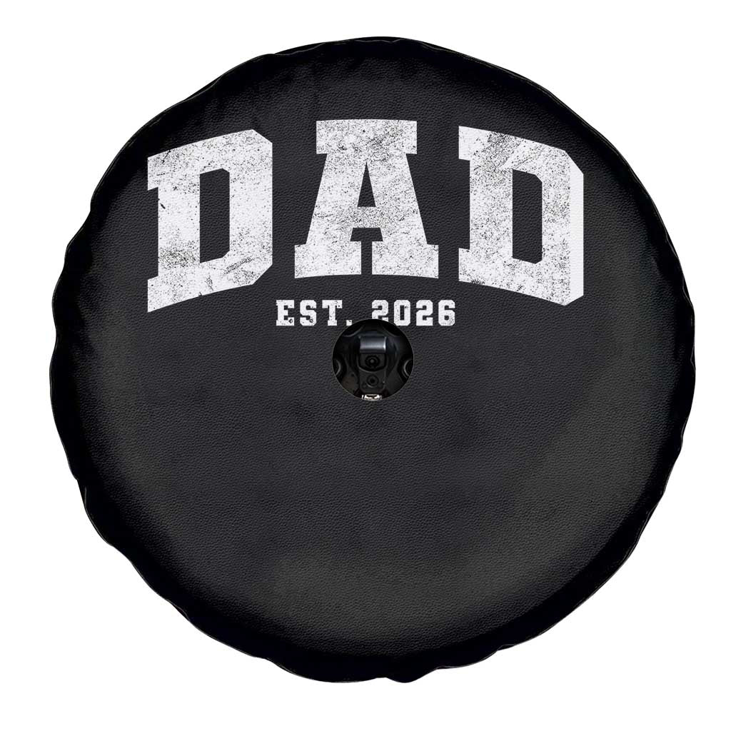 Dad Est 2026 Spare Tire Cover Promoted To Daddy Fathers Day