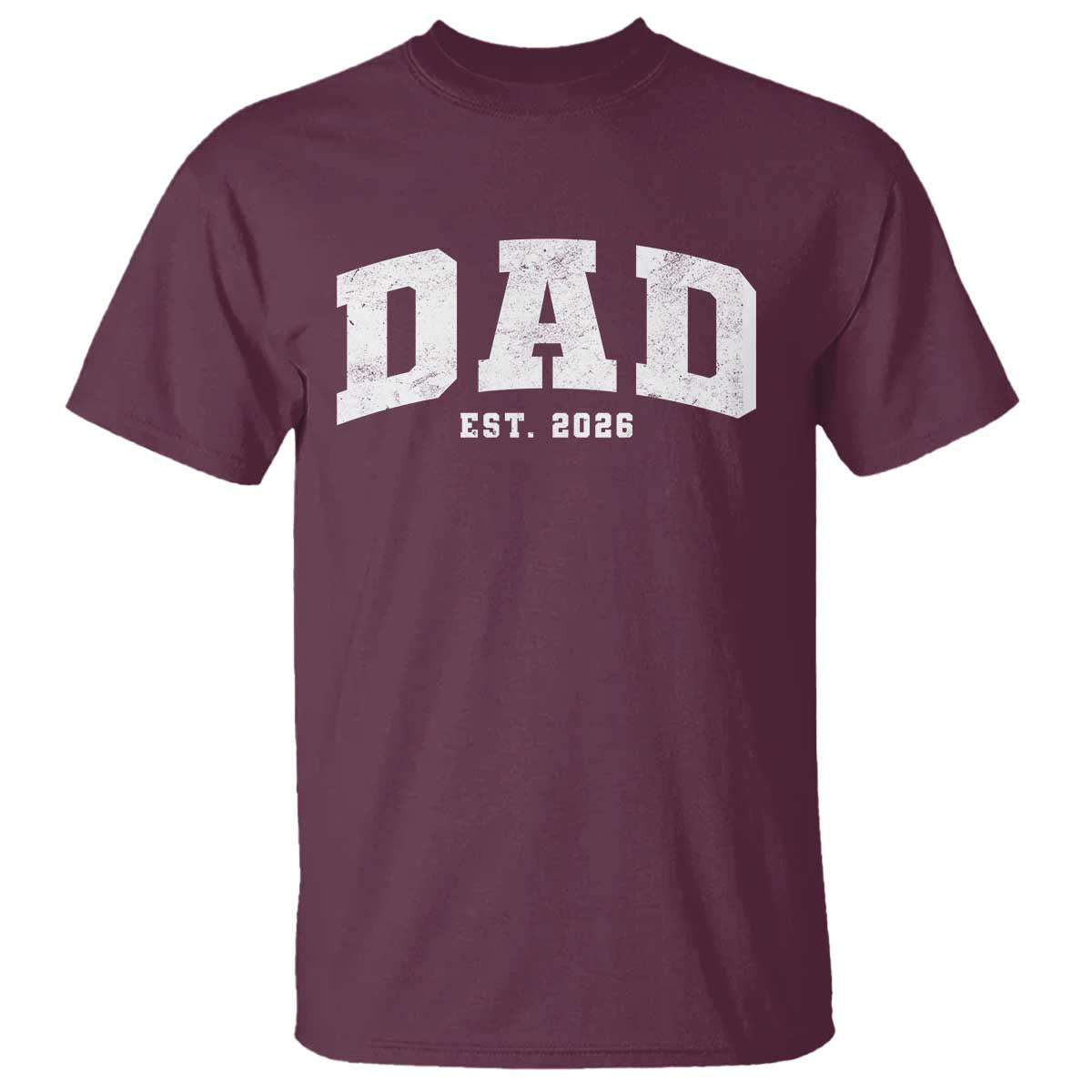 Dad Est 2026 T Shirt Promoted To Daddy Fathers Day