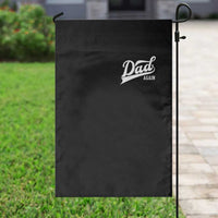 Promoted To Dad Again Garden Flag Funny Daddy Again Pregnancy Announcement