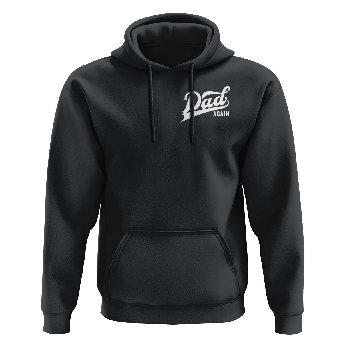 Promoted To Dad Again Hoodie Funny Daddy Again Pregnancy Announcement