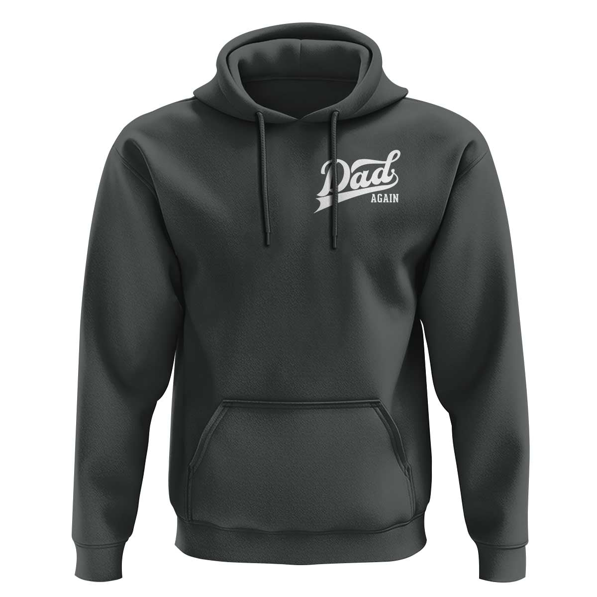 Promoted To Dad Again Hoodie Funny Daddy Again Pregnancy Announcement