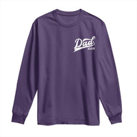 Promoted To Dad Again Long Sleeve Shirt Funny Daddy Again Pregnancy Announcement