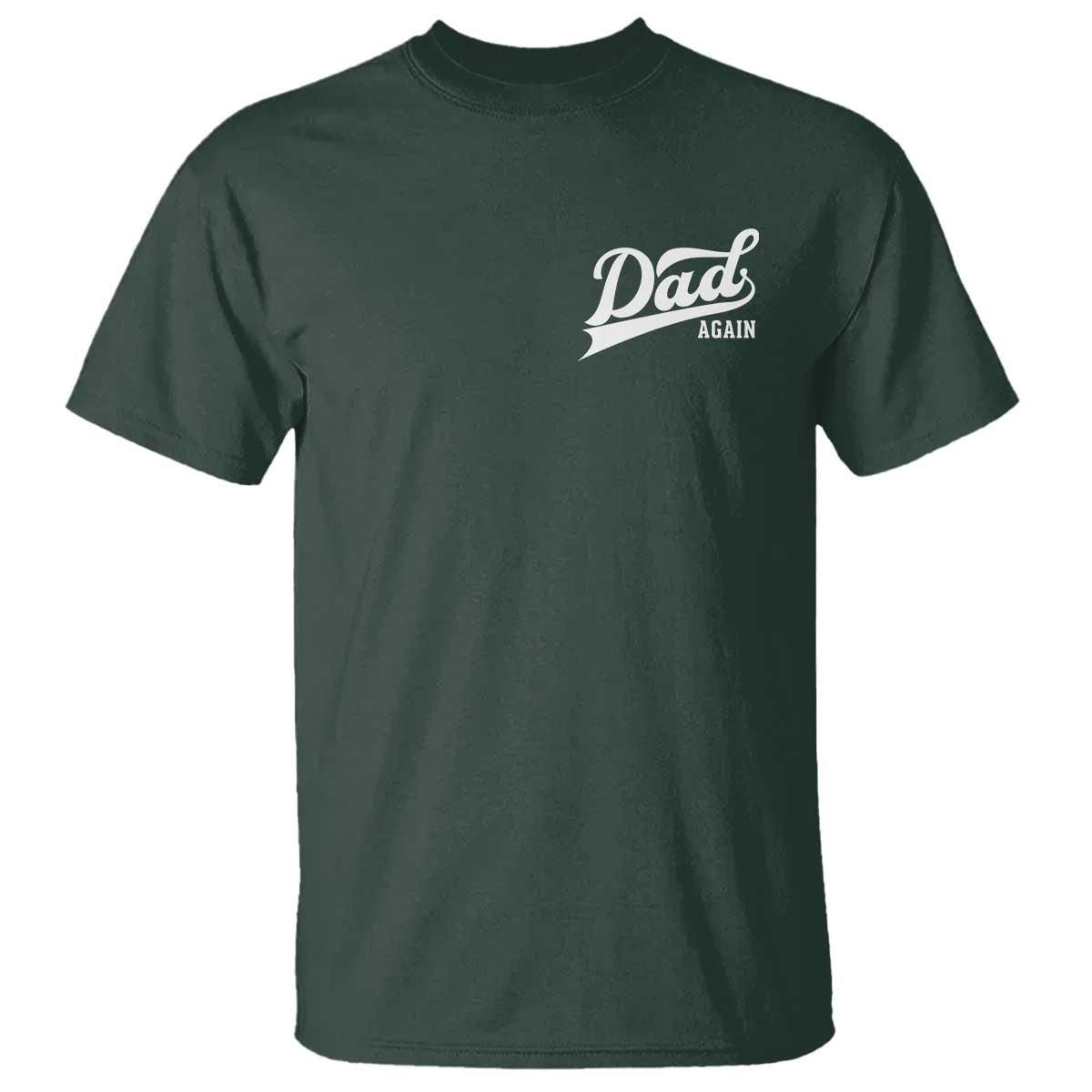 Promoted To Dad Again T Shirt Funny Daddy Again Pregnancy Announcement