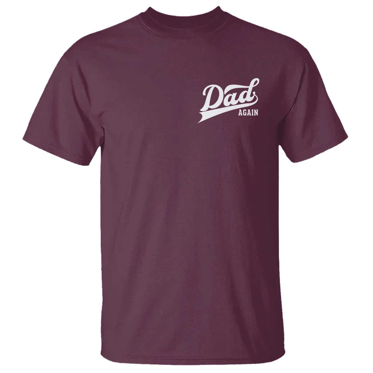 Promoted To Dad Again T Shirt Funny Daddy Again Pregnancy Announcement