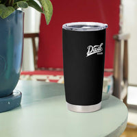 Promoted To Dad Again Tumbler Cup Funny Daddy Again Pregnancy Announcement