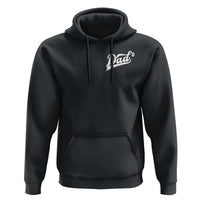 Dad Of Three Hoodie Funny Daddy Cubed Promoted for The Third Time
