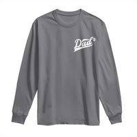 Dad Of Three Long Sleeve Shirt Funny Daddy Cubed Promoted for The Third Time