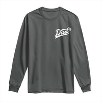 Dad Of Three Long Sleeve Shirt Funny Daddy Cubed Promoted for The Third Time
