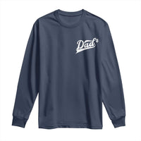 Dad Of Three Long Sleeve Shirt Funny Daddy Cubed Promoted for The Third Time
