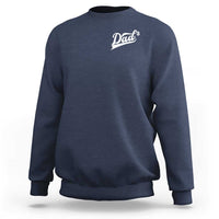 Dad Of Three Sweatshirt Funny Daddy Cubed Promoted for The Third Time