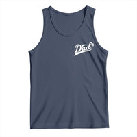 Dad Of Three Tank Top Funny Daddy Cubed Promoted for The Third Time