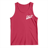 Dad Of Three Tank Top Funny Daddy Cubed Promoted for The Third Time