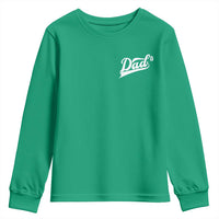 Dad Of Three Youth Sweatshirt Funny Daddy Cubed Promoted for The Third Time