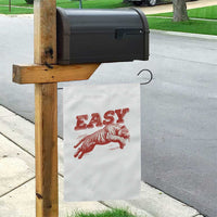 Easy Tiger Garden Flag Vintage Distressed Tiger Trendy Grunge Indie Boho