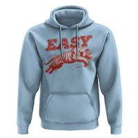 Easy Tiger Hoodie Vintage Distressed Tiger Trendy Grunge Indie Boho