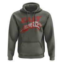 Easy Tiger Hoodie Vintage Distressed Tiger Trendy Grunge Indie Boho