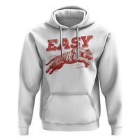 Easy Tiger Hoodie Vintage Distressed Tiger Trendy Grunge Indie Boho