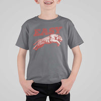 Easy Tiger T Shirt For Kid Vintage Distressed Tiger Trendy Grunge Indie Boho