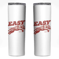 Easy Tiger Skinny Tumbler Vintage Distressed Tiger Trendy Grunge Indie Boho