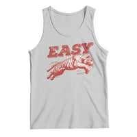 Easy Tiger Tank Top Vintage Distressed Tiger Trendy Grunge Indie Boho