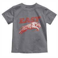 Easy Tiger Toddler T Shirt Vintage Distressed Tiger Trendy Grunge Indie Boho