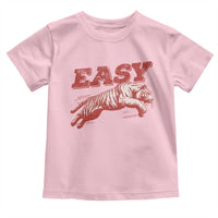 Easy Tiger Toddler T Shirt Vintage Distressed Tiger Trendy Grunge Indie Boho