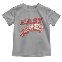 Easy Tiger Toddler T Shirt Vintage Distressed Tiger Trendy Grunge Indie Boho