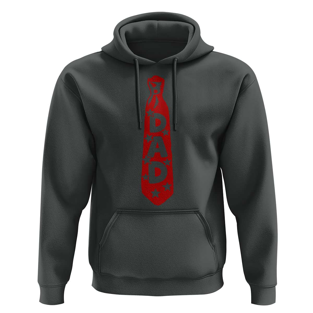 Dad Tie Star Music Lover Fathers Day Hoodie