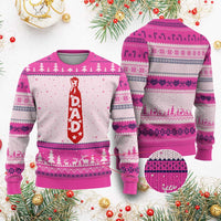 Dad Tie Star Music Lover Fathers Day Ugly Christmas Sweater