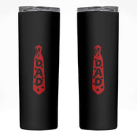 Dad Tie Star Music Lover Fathers Day Skinny Tumbler