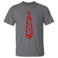 Dad Tie Star Music Lover Fathers Day T Shirt