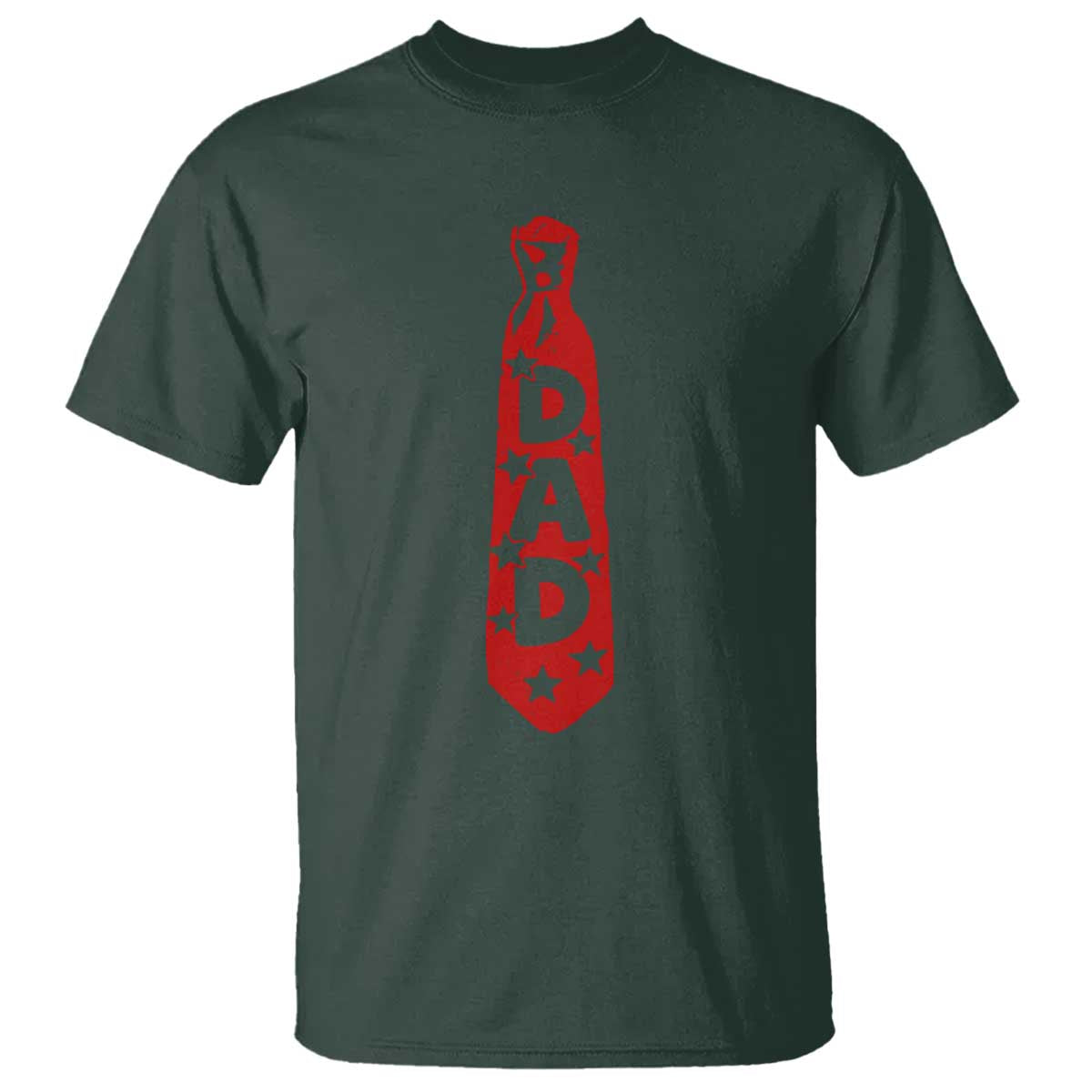 Dad Tie Star Music Lover Fathers Day T Shirt