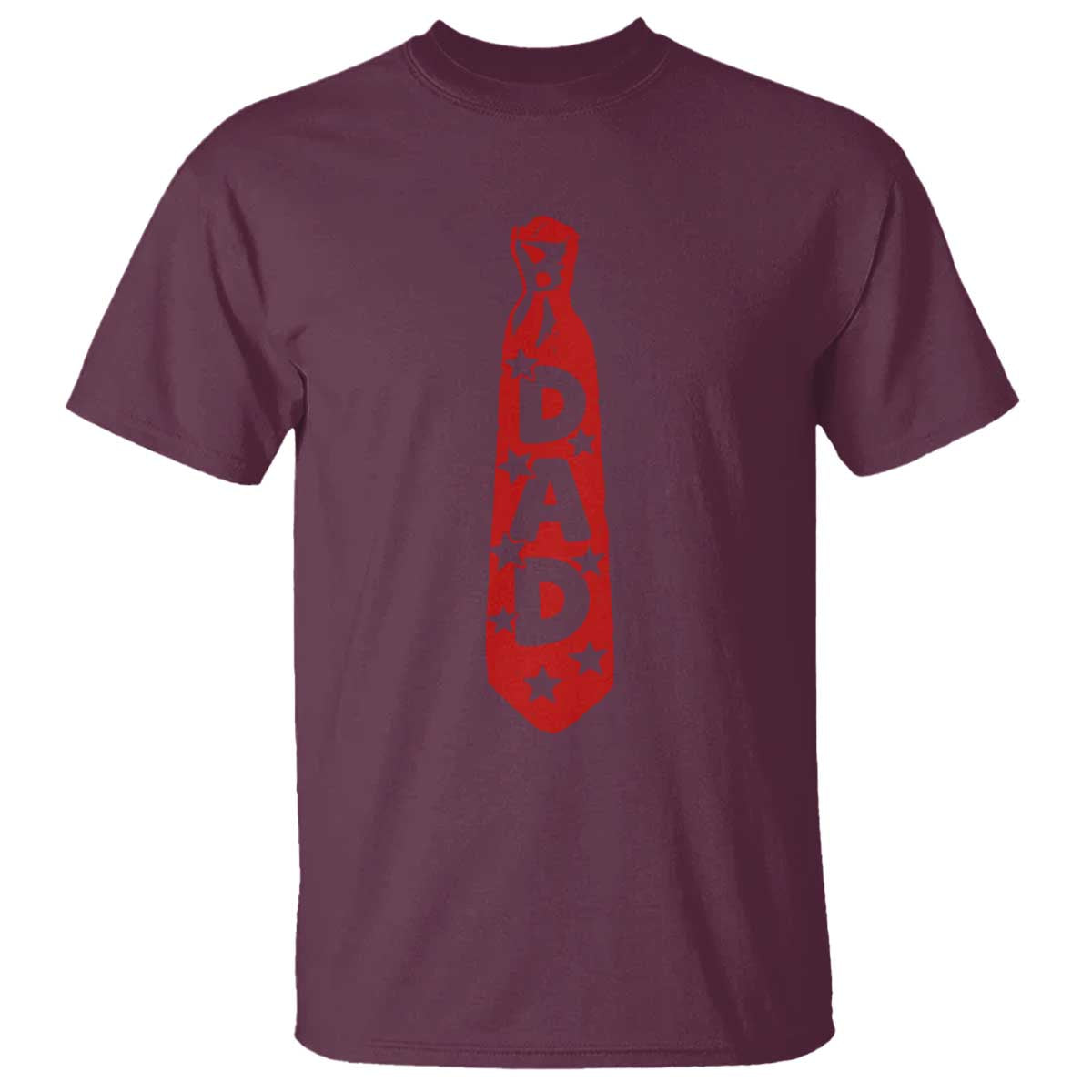 Dad Tie Star Music Lover Fathers Day T Shirt