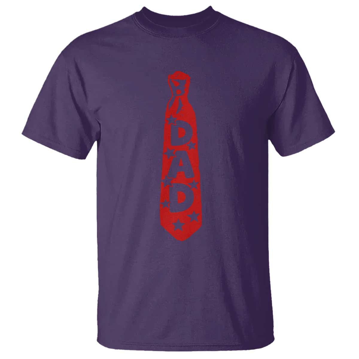 Dad Tie Star Music Lover Fathers Day T Shirt