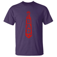 Dad Tie Star Music Lover Fathers Day T Shirt