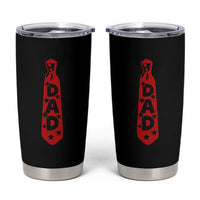 Dad Tie Star Music Lover Fathers Day Tumbler Cup