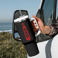 Dad Tie Star Music Lover Fathers Day Tumbler With Handle