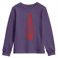 Dad Tie Star Music Lover Fathers Day Youth Sweatshirt