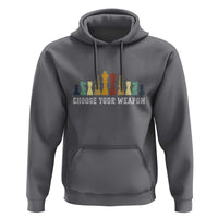 Chess Lover Hoodie Choose Your Weapon Retro Vintage - Wonder Print Shop