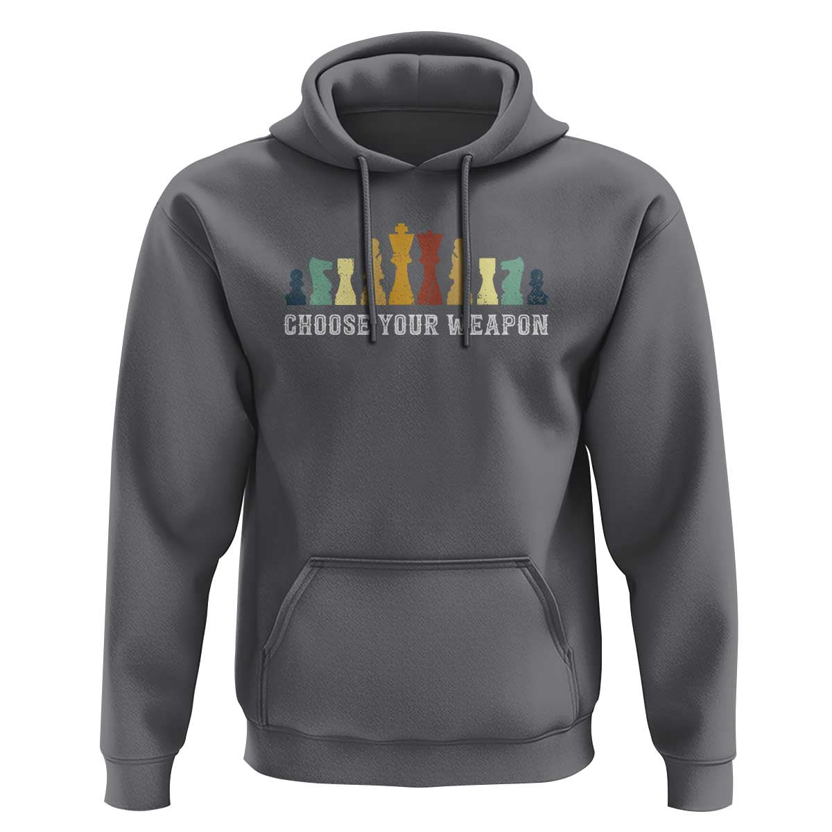 Chess Lover Hoodie Choose Your Weapon Retro Vintage TS11