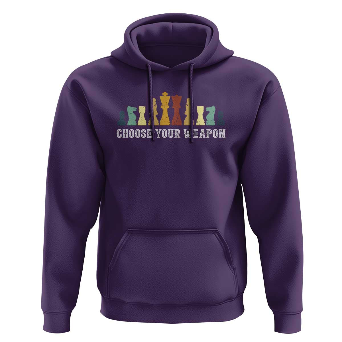 Chess Lover Hoodie Choose Your Weapon Retro Vintage TS11